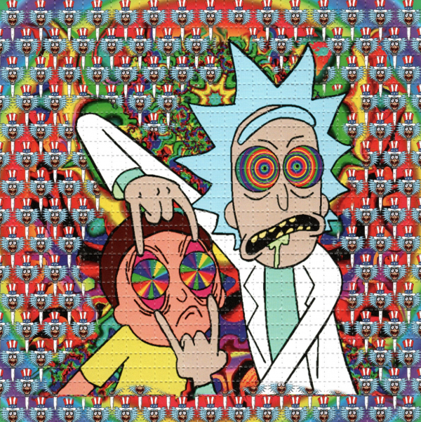LSD Tab Rick and Morty Canada
